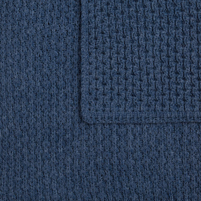 Плед Serenita, синий (джинс)