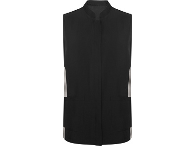 Жилет Aldany, женский (Черный/принт гусиная лапка)