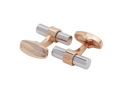 Запонки More (Серебристый, золотистый)