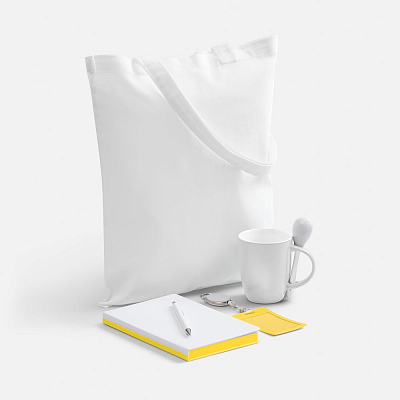 Набор Welcome Pack  с белым (Желтый)