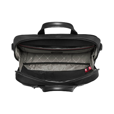 Портфель VICTORINOX Architecture Urban2 Briefcase 15'', черный, полиэстер/кожа, 42x13x31 см, 16 л