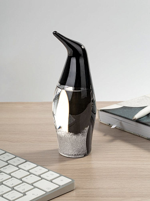 Штормгласс Penguin, черный