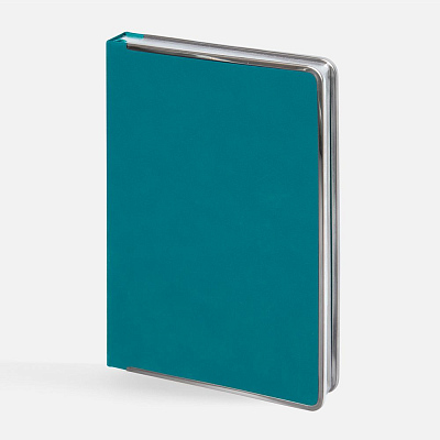 Ежедневник Metal Frame на заказ, датированный  (Бирюзовый)