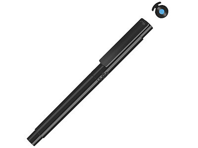 Маркер в корпусе из переработанного материала rPET RECYCLED PET PEN PRO LIQEO (Чёрный)