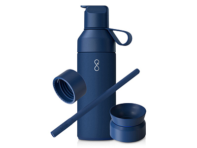 Подарочный набор Ocean Bottle 3-в-1 (Синий)
