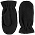 Варежки Fleecy, черные - Фото 2