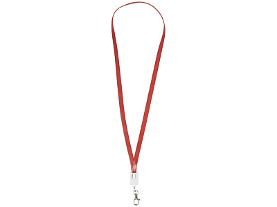 Зарядный кабель-клип 2 в 1 (Красный)