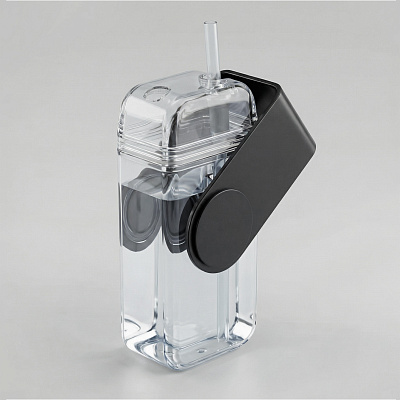 Бутылка для воды JUICY DRINK BOX, 290 мл (Чёрный)