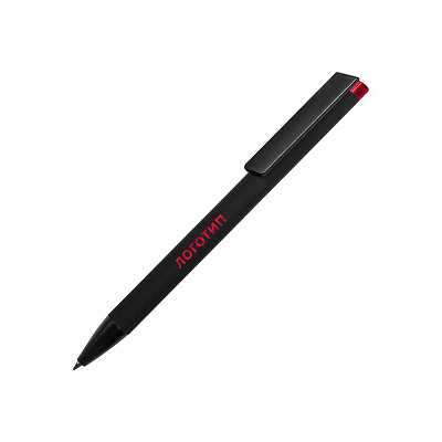 Ручка металлическая шариковая Taper Metal soft-touch