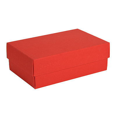Коробка картонная, "COLOR" 11,5*6*17 см; красный (Ярко-красный)