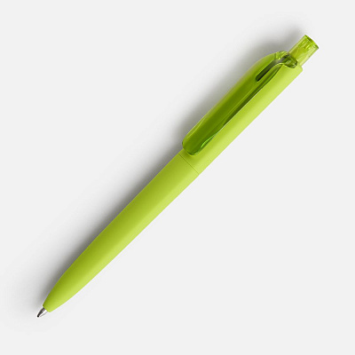 Ручка шариковая Prodir DS8 PRR-T Soft Touch, зеленая (Зеленый)