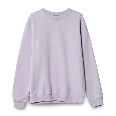 Свитшот унисекс Columbia, серый меланж (Сиреневый)