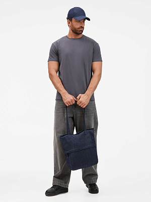 Сумка для покупок Denimate, темно-синяя