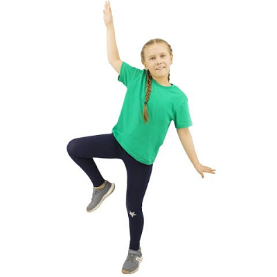 Футболка Star Kids, детская (зеленый, 6 лет) (Зеленый)
