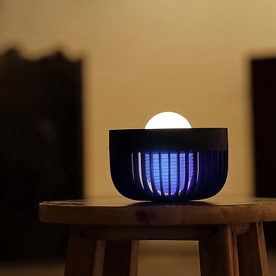 Антимоскитная лампа 3в1 SOLOVE Mosquito Lamp 002D, серый