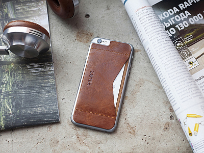 Кошелек-накладка на iPhone 6/6s