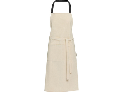 Фартук из переработанного хлопка Nia (Чёрный)