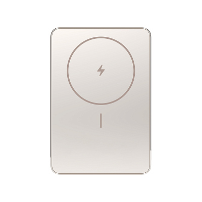 Беспроводной магнитный ПЗУ Xiaomi Super Slim Magnetic Power Bank 5000, черный