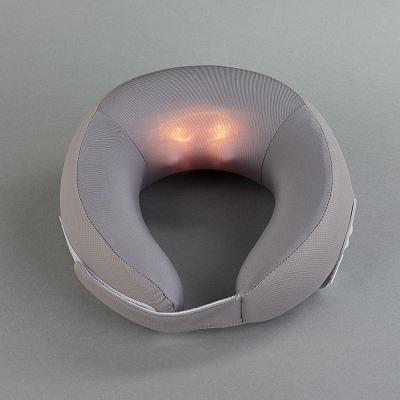 Подушка-массажер "Hug" с функцией обогрева, серый