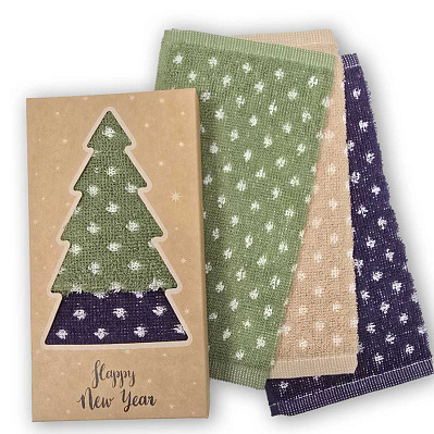 Подарочный комплект махровых хозяйственных салфеток "G-brand" НГ121 Подарочный комплект махровых хозяйственных салфеток "G-brand" НГ121