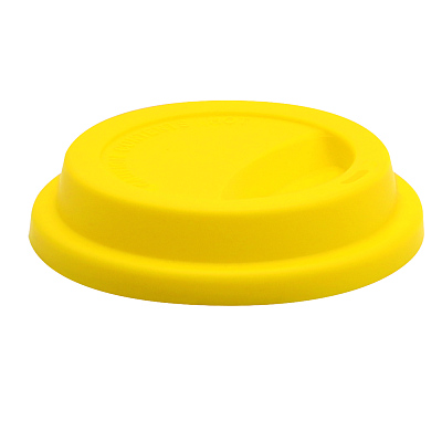 Крышка силиконовая для кружки Magic  (Желтый)