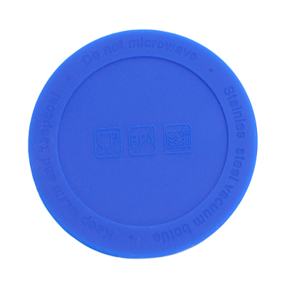 Накладка силиконовая для термокружки Ashly, тёмно-синяя (Тёмно-синий)