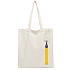 Сумка для покупок LUMISSA 325 г/м² с ремувкой, натуральный/жёлтый - Фото 3