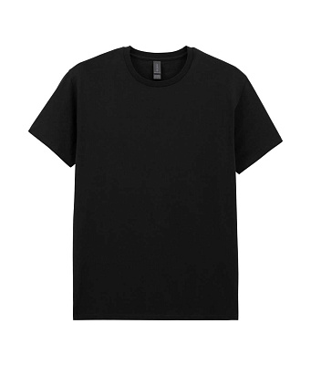 Футболка LIGHT COTTON, ЧЕРНЫЙ S (Чёрный)