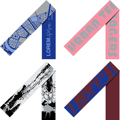 Шарф Tricksy Classic Net XXL на заказ полушерсть