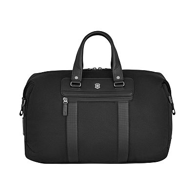 Дорожная сумка VICTORINOX Architecture Urban2 Compact Weekender , полиэстер/кожа, 47x23x31 см, 32 л (Черный)