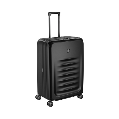 Чемодан VICTORINOX Spectra™ 3.0 Exp. Large Case, чёрный, поликарбонат Sorplas™, 51x32x75 см, 103 л