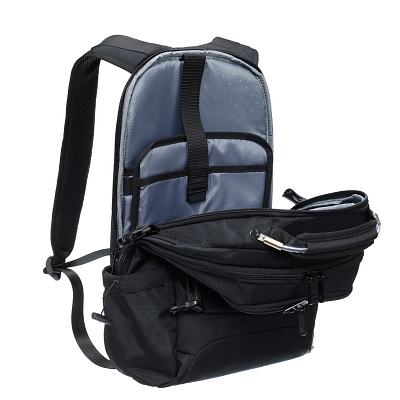 Рюкзак TORBER DRIVE с отделением для ноутбука 15.6", чёрный, полиэстер, 32 х 14 х 52 см, 24л