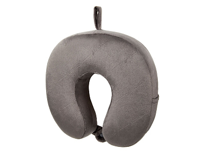 Подушка для путешествий с эффектом памяти (Серый)