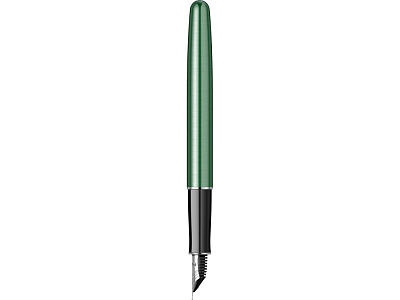 Ручка перьевая Parker Sonnet Essentials Green SB Steel CT