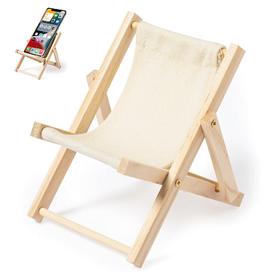 Подставка для телефона Heat, Светло-коричневый (Светло-коричневый)