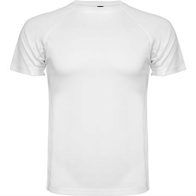 Спортивная футболка MONTECARLO мужская, БЕЛЫЙ 2XL (Белый)