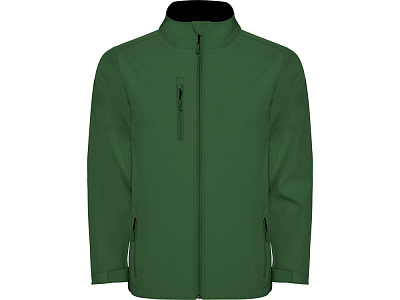 Куртка софтшелл Nebraska мужская (Бутылочный зеленый)