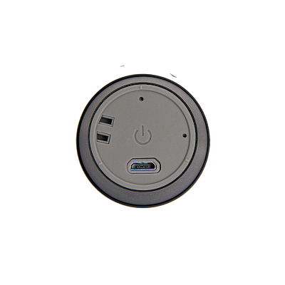 Портативная mini Bluetooth-колонка Sound Burger "Coffee" серебристый