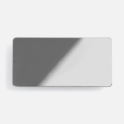 Значок Magnet Matto  глянцевый (Серебристый)