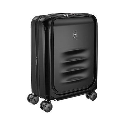 Чемодан VICTORINOX Spectra™ 3.0 Global Carry-On, чёрный, поликарбонат Sorplas™, 40x20x55 см, 39 л