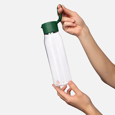 Бутылка для воды Степ (Step), зеленая