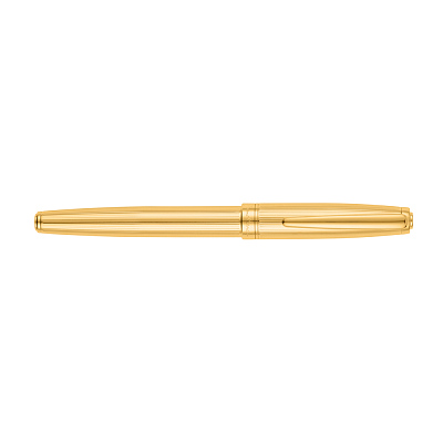 Ручка перьевая Pierre Cardin GOLDEN. Цвет - золотистый.  Упаковка B-1