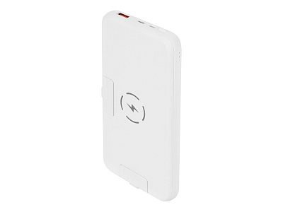 Внешний беспроводной аккумулятор NEO Wireless PD, 10000 mAh (Белый)