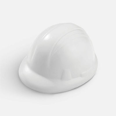 Антистресс «Каска»  (Белый)