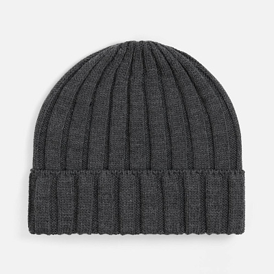 Шапка Metelitsa, темно-серый меланж (Серый меланж)