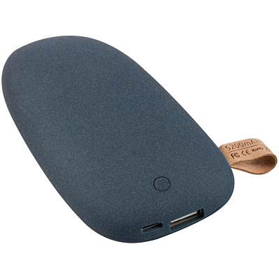 Внешний аккумулятор Pebble 5200, серо-синий (Серый)