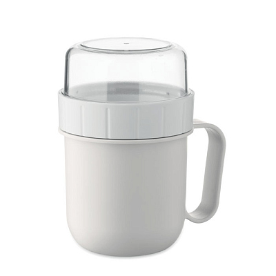 On the go cup in PP 450 ml (Белый)