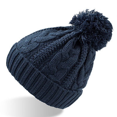 Шапка VOGUE,  темно-синий, верх: 100% акрил, подкладка: 100% полиэстер (Тёмно-синий)