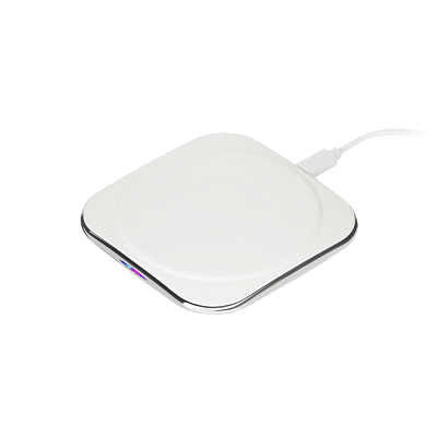Беспроводное зарядное устройство 15W Омега (Omega) (Белый)