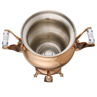 Самовар BEEM модель Rebecca, 5 литров, золотистый